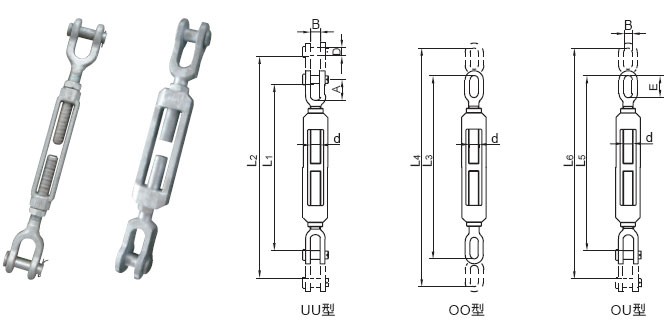 供应索具螺旋扣